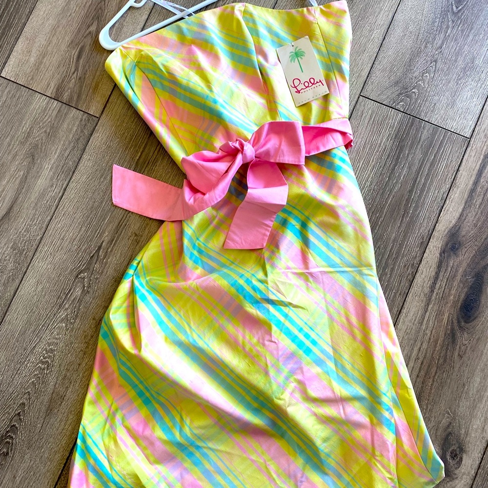 Lilly Pulitzer silk dress new with tags